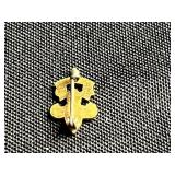 Purdue University Gold-Tone Charm Pendant Collection with Chain