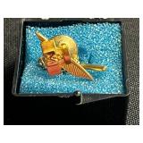 Purdue University Gold-Tone Charm Pendant Collection with Chain