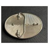 Ankh Pendant Necklace - Rose Gold Tone On Silver Chain