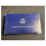 1987-S United States Constitution Bicentennial Silver Dollar with Certificate of Authenticity