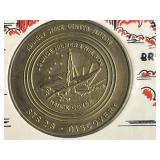 STS-26 Discovery Shuttle Crew Emblem Bronze Coin - Spaceport USA