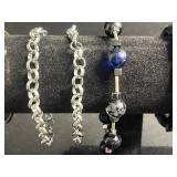 Betty Boop Bead Necklace & Assorted Bracelets with 3 Watches - Fashion Jewelry Lot