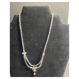 Assorted Necklaces & Bracelets - Gold-Tone Bead, Crystal Drop, Fringe Tassel