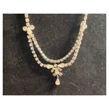 Assorted Necklaces & Bracelets - Gold-Tone Bead, Crystal Drop, Fringe Tassel