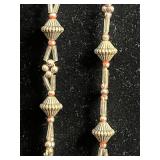 Assorted Necklaces - Black Onyx Like Bead, Gold Elephant Pendant, Green Donut Pendant