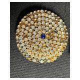 Assorted Rhinestone Brooches & Pins - Vintage Costume Jewelry Collection - all missing stones or broken pins