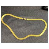 10-14K Gold-Filled Necklace, Earrings Stamped Mexico, Gold Tone Necklace, Pendants & Other Misc Pieces