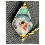 Gold-Tone Lariat Charm Necklaces (Lot of 2)