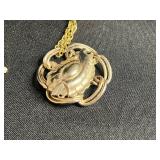 Gold-Tone Lariat Charm Necklaces (Lot of 2)