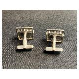 Gold Tone Chain Necklace, Pearl Drop Earrings, Filigree Heart Earrings & Unique Pin