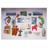 Vintage Magnets and Travel Magnets Set