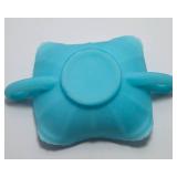 Vintage Fenton Glass Collectibles – Praying Children Figurines (Likely Uranium!) & Blue Satin Candy Dish