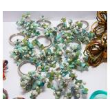 Five Sets of Colorful Napkin Rings