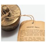 Set of 5 Vintage Sarna Brass Bells