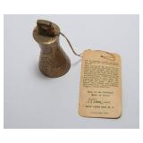 Set of 5 Vintage Sarna Brass Bells