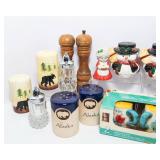 Collection of Salt and Pepper Shakers