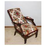 Antique Recliner – Operate Chair by D.B. Hartley, Chicago