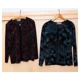 Notations Glitter Formal Tops – Size Large (Set of 2)