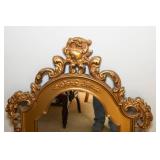 Golden Wall Mirror