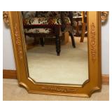Golden Wall Mirror
