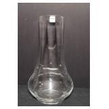 Large Handmade in Poland Glass Vase - 18' T