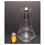 Large Handmade in Poland Glass Vase - 18' T