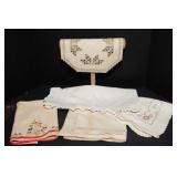 Vintage Embroidered Linens