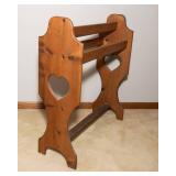 Large Wooden Quilt Rack