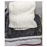 Set of Four Throw Blankets