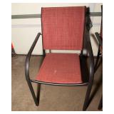 Red Lightweight Patio Chairs