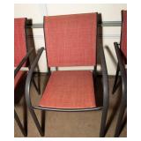 Red Lightweight Patio Chairs
