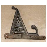 Large Antique James Co. Cast Iron Bridle Hook