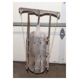 Vintage Toboggan Sled