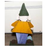 Wooden Gnome Figurine