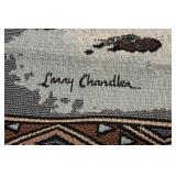 Ducks Unlimited Tapestry Throw – Wolf Scene by Larry Chandler