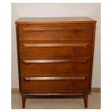 Mid-Century Modern Wood Chest of Drawers