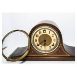 Vintage Plymouth Mantel Clock – Handpainted