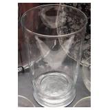 Variety of Etched Glass Pieces