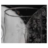 Variety of Etched Glass Pieces