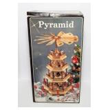 Vintage Wooden Christmas Pyramid Carousel - 22'