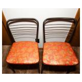 Set of 2 MCM Cosco Folding Chairs