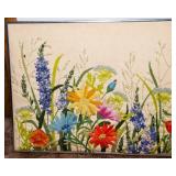 Floral Embroidery Wall Art
