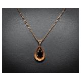 Marvel 12K Gold Filled Necklace & Melini Earrings