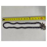 Heidi Daus "Perennial Favorite" Swarovski Crystal & Beaded Toggle Close Necklace