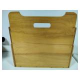 MCM Style Hanging or Floor Magazine Rack