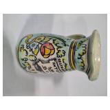 Signed Santa Fe Puente Spanish Pottery Pitcher