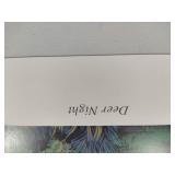 "Deer Night" Signed/Numbered by Barbara Dettler
