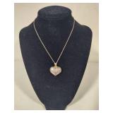 925 Sterling Heart Pendant & Chain
