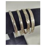 925 Sterling Silver Bangles