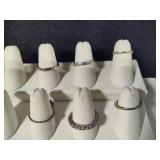 925 Sterling Assortment of Rings